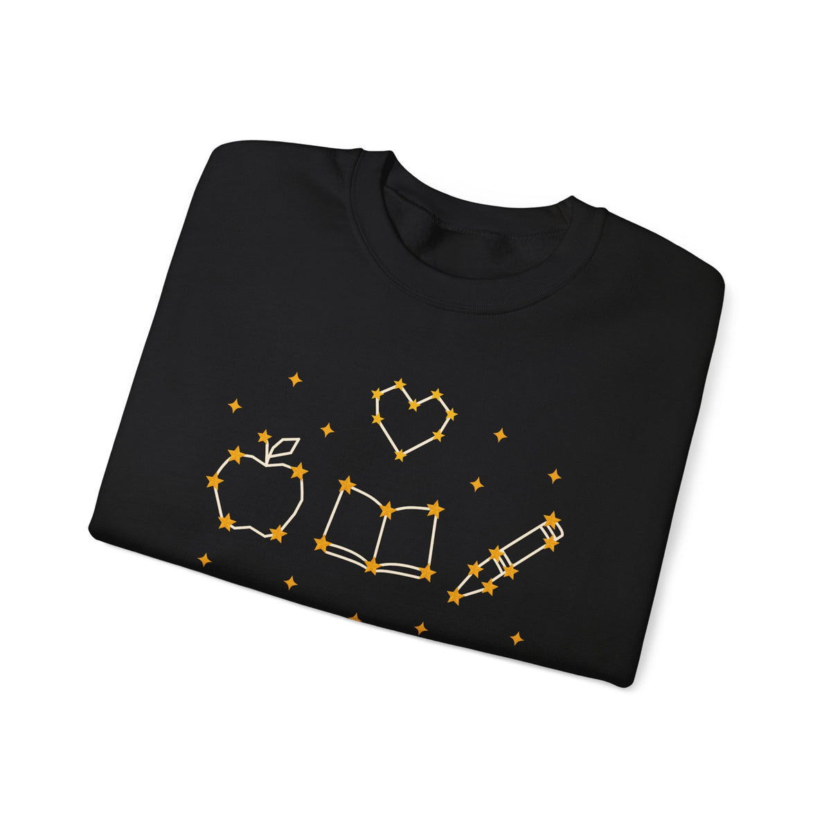 Teach with Heart unisex crewneck sweatshirt