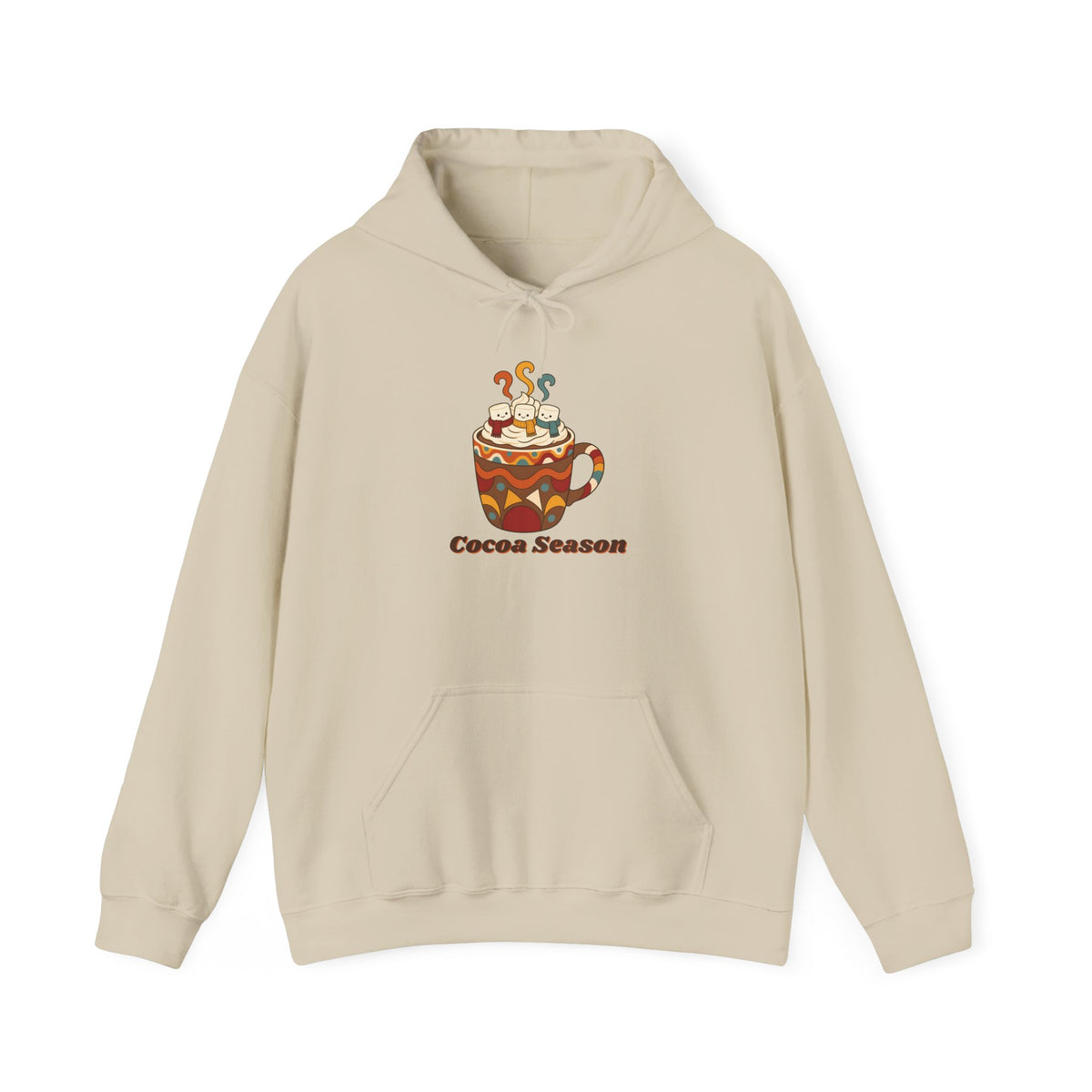 Cocoa Season unisex hoodie in Sand
