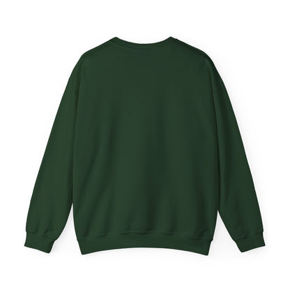 Warm Windows, Snowy Pines unisex crewneck sweatshirt