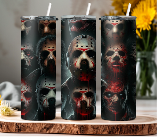 Faces of Terror 20oz Tumbler