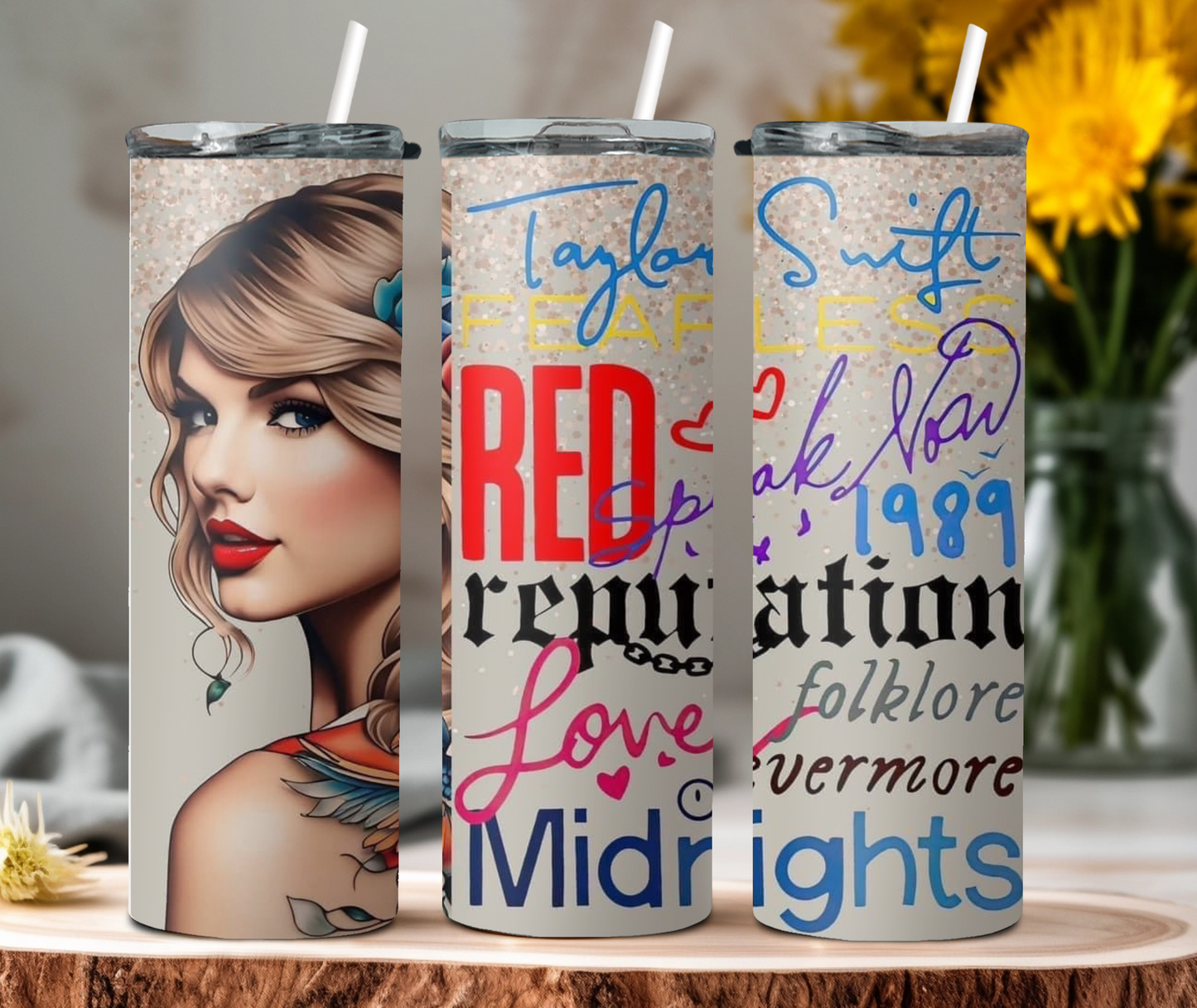 Taylor Swift 20oz Tumbler