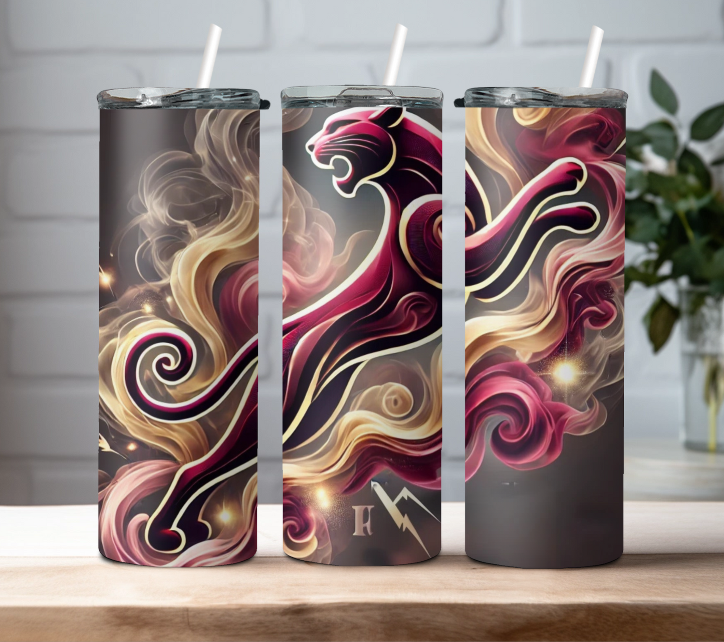 🌸✨ Western Panther Tumbler ✨🌸